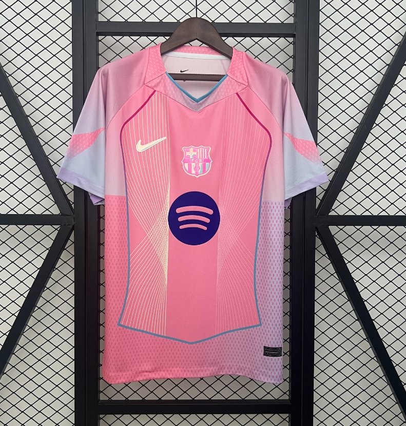 25/26 Barcelona Special Edition Football Shirt fan Edition