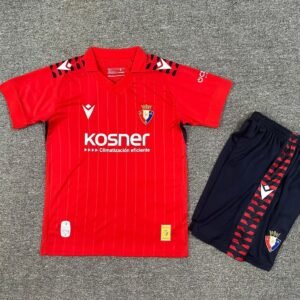 25/26 Kids Osasuna Home jersey Kids version