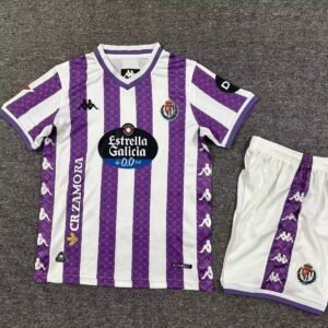25/26 Kids Real Valladolid Home Fans Jersey