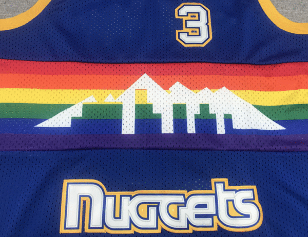 Nuggets No. 3 Iverson blue - Image 4