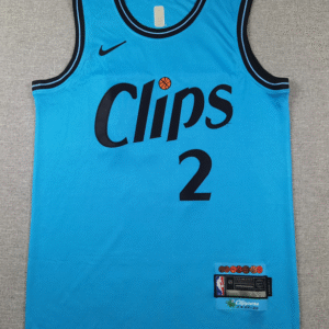 Clippers No. 2 Leonard City Edition Blue
