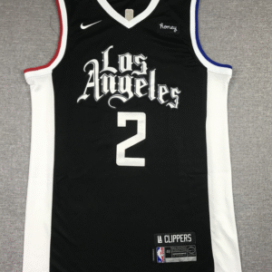 2021 Clippers No. 2 Leonard City Edition Black