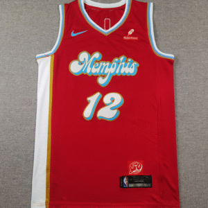Grizzlies No. 12 Morant City Edition Red