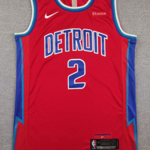 Pistons No. 2 Cunningham City Edition Red