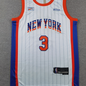 Knicks No. 3 Hart City Edition White