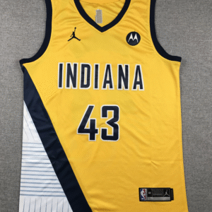 Pacers No. 43 Siakam yellow