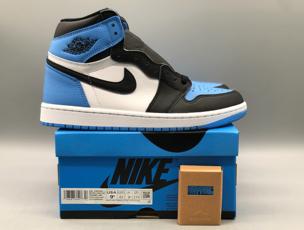 OG版 Air Jordan 1 High OG “UNC Toe”北卡黑脚趾(DEFE)
