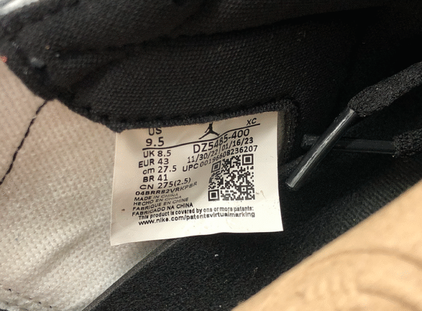 OG版 Air Jordan 1 High OG “UNC Toe”北卡黑脚趾(DEFE) - Image 9