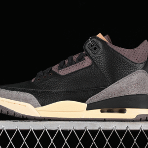 FZ4811-001]-[A MA MANIERE X AIR JORDAN 3 RETRO BLACK BLACK∕BLACK∕FLAT