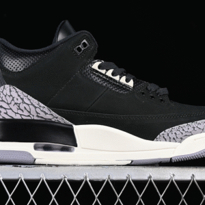 AIR JORDAN 3 RETRO OFF NOIR BLACK∕WHITE∕GREY
