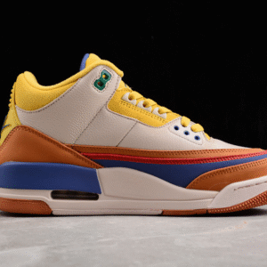 AIR JORDAN 3 RETRO GOKU BROWN∕YELLOW∕BEIGE∕BLUE