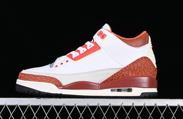 AIR JORDAN 3 RETRO GS MARS STONE WHITE∕BLACK∕MARS STONE - Image 3