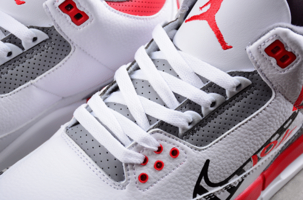 AIR JORDAN 3 RETRO FIRE RED WHITE∕BLACK∕GREY∕RED - Image 10