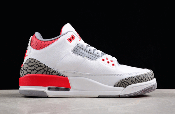 AIR JORDAN 3 RETRO FIRE RED WHITE∕BLACK∕GREY∕RED
