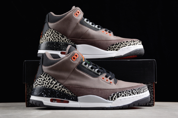 AIR JORDAN 3 RETRO BLACK∕ORANGE∕BROWN∕WHITE - Image 3