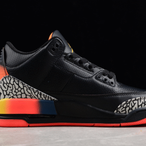 AIR JORDAN AJ3 RETRO BLACK∕GREY∕ORANGE∕YELLOW