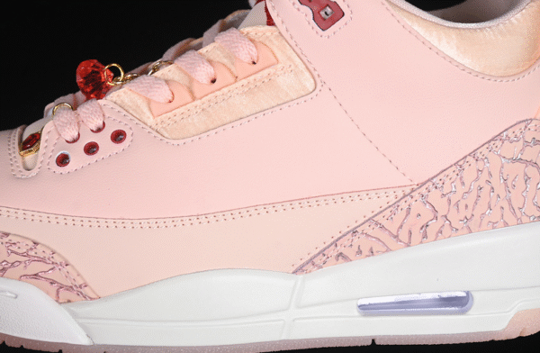 AIR JORDAN 3 VALENTINE S DAY WASHED CORAL∕GYM RED∕SAIL - Image 11