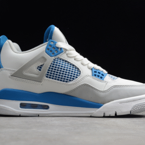 AIR JORDAN 4 RETRO CACTUS JACK UNIVERSITY WHITE∕BLUE