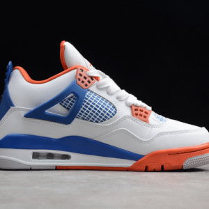 AIR JORDAN 4 RETRO KNICKS WHITE∕ROYAL BLUE-ORANGE
