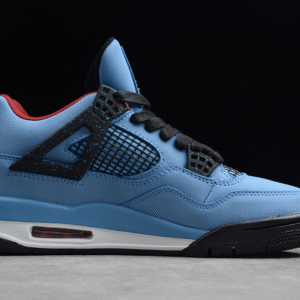 AIR JORDAN 4 RETRO CACTUS JACK UNIVERSITY BLUE∕BLACK
