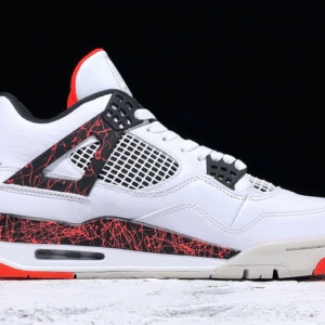 GET AIR JORDAN 4 RETRO WHITE∕BLACK-BRIGHT CRIMSON