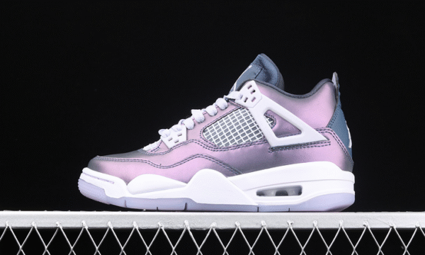 AIR JORDAN 4 SE GS MONSOON BLUE∕ARMORY BLUE-MELON TINT - Image 2