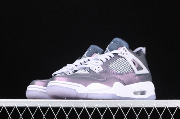 AIR JORDAN 4 SE GS MONSOON BLUE∕ARMORY BLUE-MELON TINT - Image 3