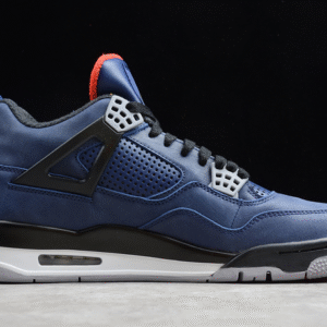 ST AIR JORDAN 4 RETRO WINTER LOYAL BLUE∕WHITE-HABANERO RED