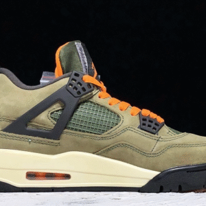 H12 UNDEFEATED X AIR JORDAN 4 RETRO OLIVE-OILED∕WHITE