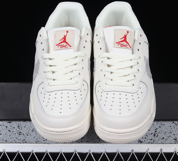 AIR JORDAN 4 RETRO WHITE∕LIGHT GREY∕WHITE - Image 5