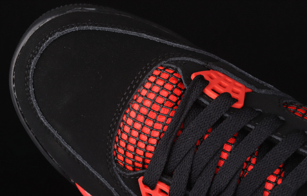 AIR JORDAN 4 RETRO RED THUNDER BLACK∕WHITE-RED - Image 5