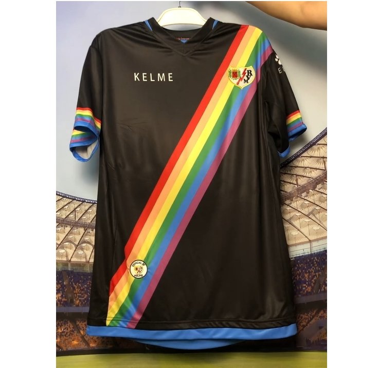 15/16 Vallecano Away Jersey Retro Version Commemorative version