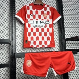 24/25 Kids Girona Home Jersey Kids Version