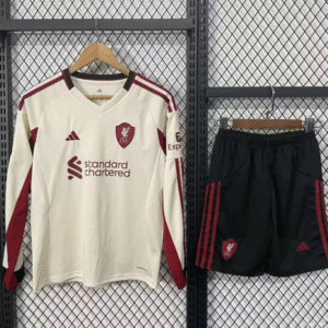 25/26 Kids Liverpool Away Long Sleeve Jersey