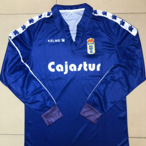 92/93 Real Oviedo Long sleeves Home Jersey Retro Version