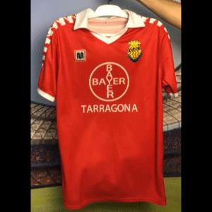86/87 Gimnàstic de Tarragona Home Jersey Retro Version