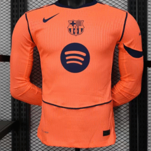 Player Version 25/26 Barcelona Third Long Sleeve Jersey