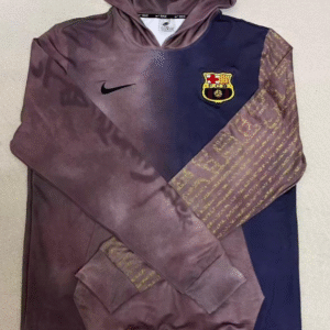 25/26 Travis Scott x Nike x FC Barcelona Split-Dye Crest Hoodie