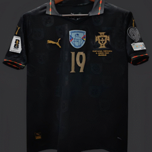 2026 Portugal WCQ Black Out Special Jersey With Full Patches