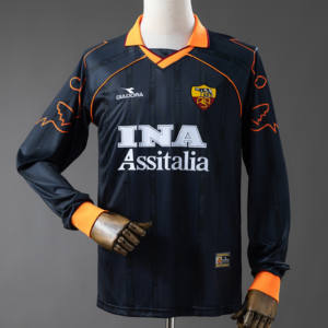 Roma 99/00 Third Away Long-Sleeved Retro Jersey