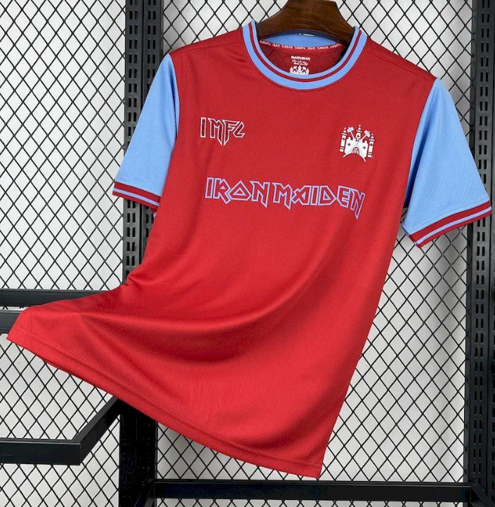 2025/26 Mens West Ham United X Iron Maiden 50th Anniversary Jersey