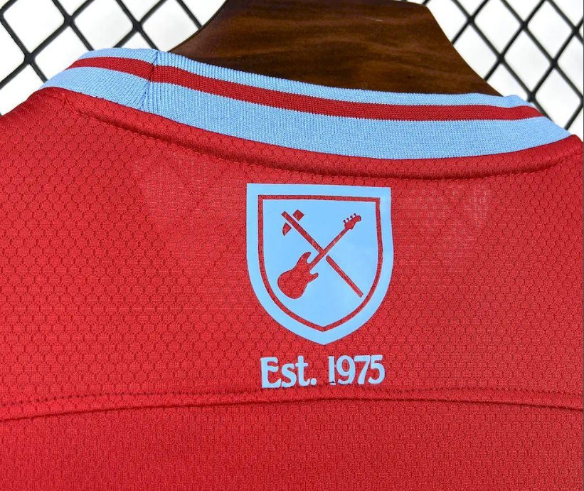 2025/26 Mens West Ham United X Iron Maiden 50th Anniversary Jersey - Image 4