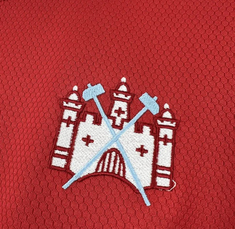 2025/26 Mens West Ham United X Iron Maiden 50th Anniversary Jersey - Image 6