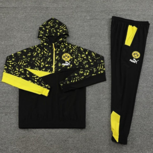25/26 Borussia Dortmund Half Zipper Jacket+Long Pants