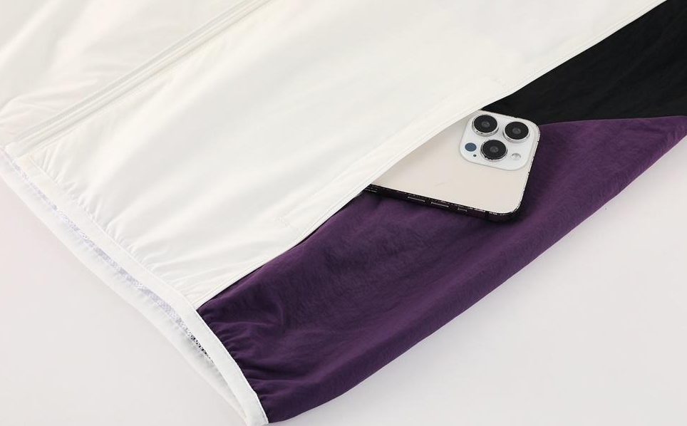 25/26 Manchester United Purple S-2XL Half Zipper Jacket+Long Pants - Image 4