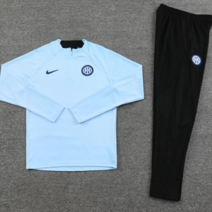 25/26 Inter Milan Sky Blue Half Zipper Jacket+Long Pants