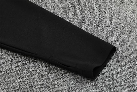 25/26 Manchester City Black Half Zipper Jacket+Long Pants - Image 7