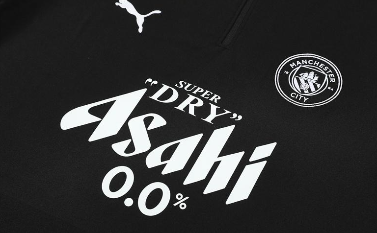 25/26 Manchester City Black Half Zipper Jacket+Long Pants - Image 5