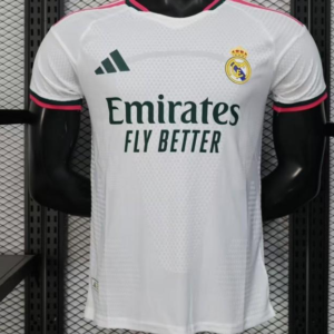 26/27 Player Version Real Madrid Home White Pink Black Jersey