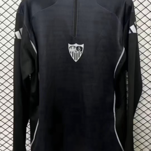 2526 Sevilla black half-sleeved top